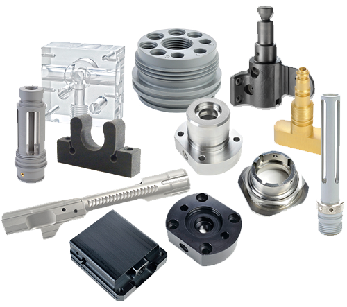 CNC Milling parts examples