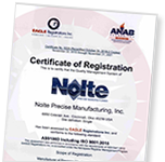 Nolte Certifications